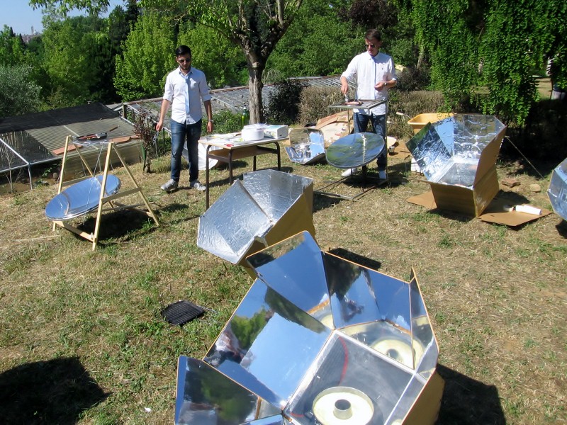 Forni solari - Classe 5b dell'Istituto Tecnico Agrario di Siena
